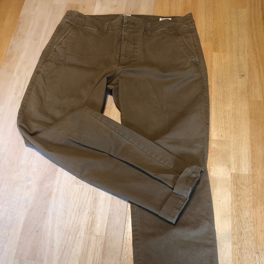Men's GAP vintage wash skinny chinos 34x30